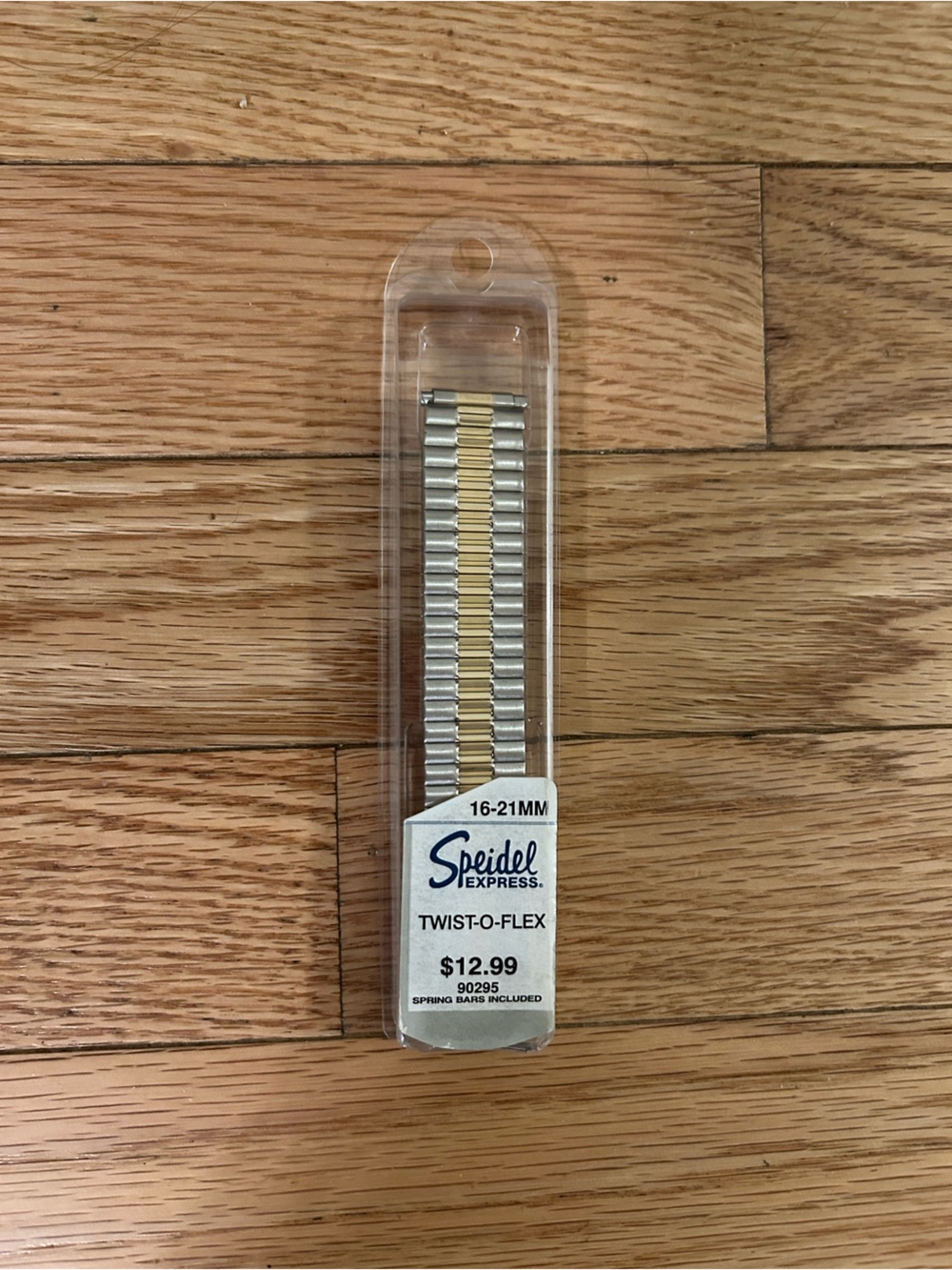 Speidel Express Twist-O-Flex Expansion Watch Band 16-21 MM Stainless Steel VTG